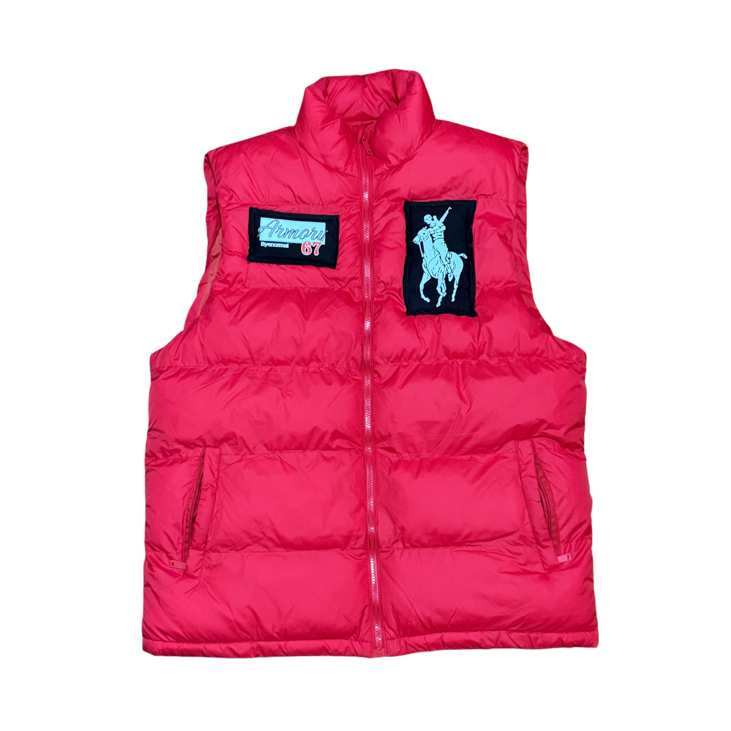 PUFFER VEST (RED)